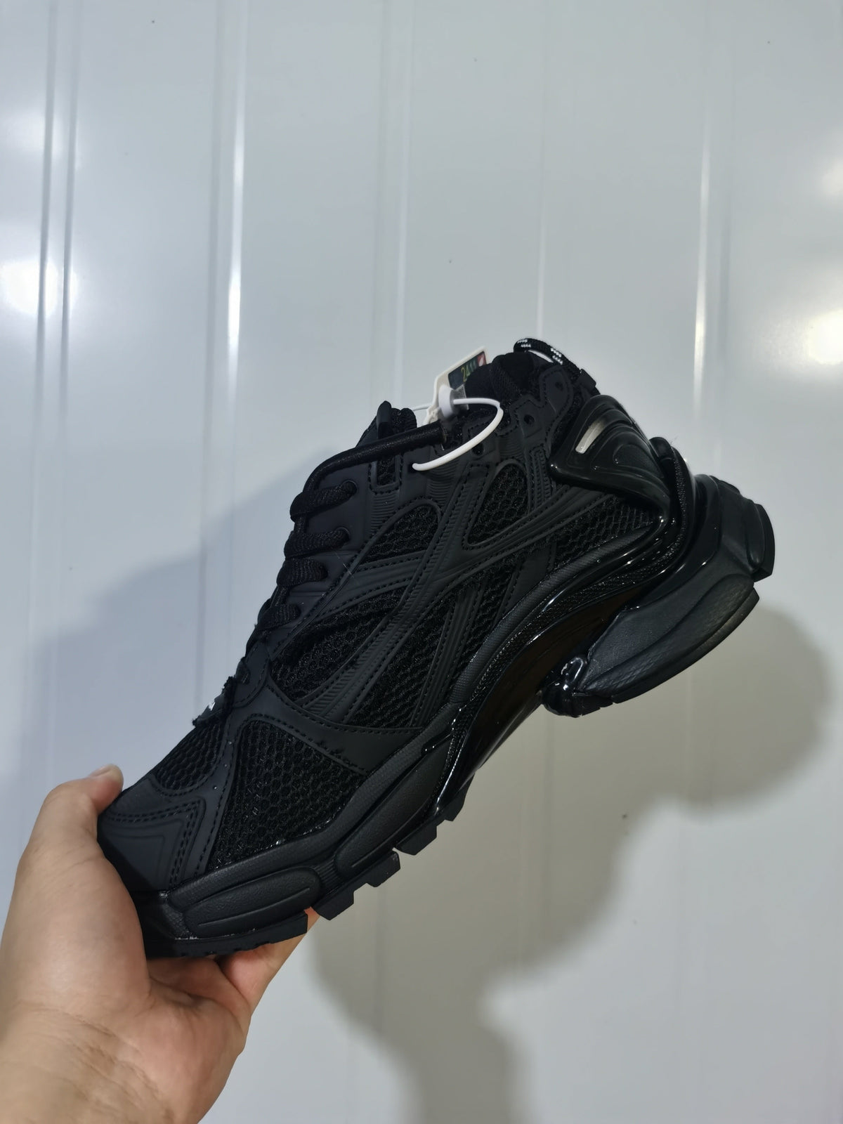 Balenciaga Runner Sneakers Black Matte
