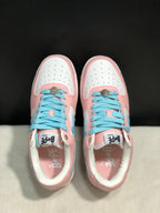 BAPE Bape Sta Low Sneakers Pink Blue