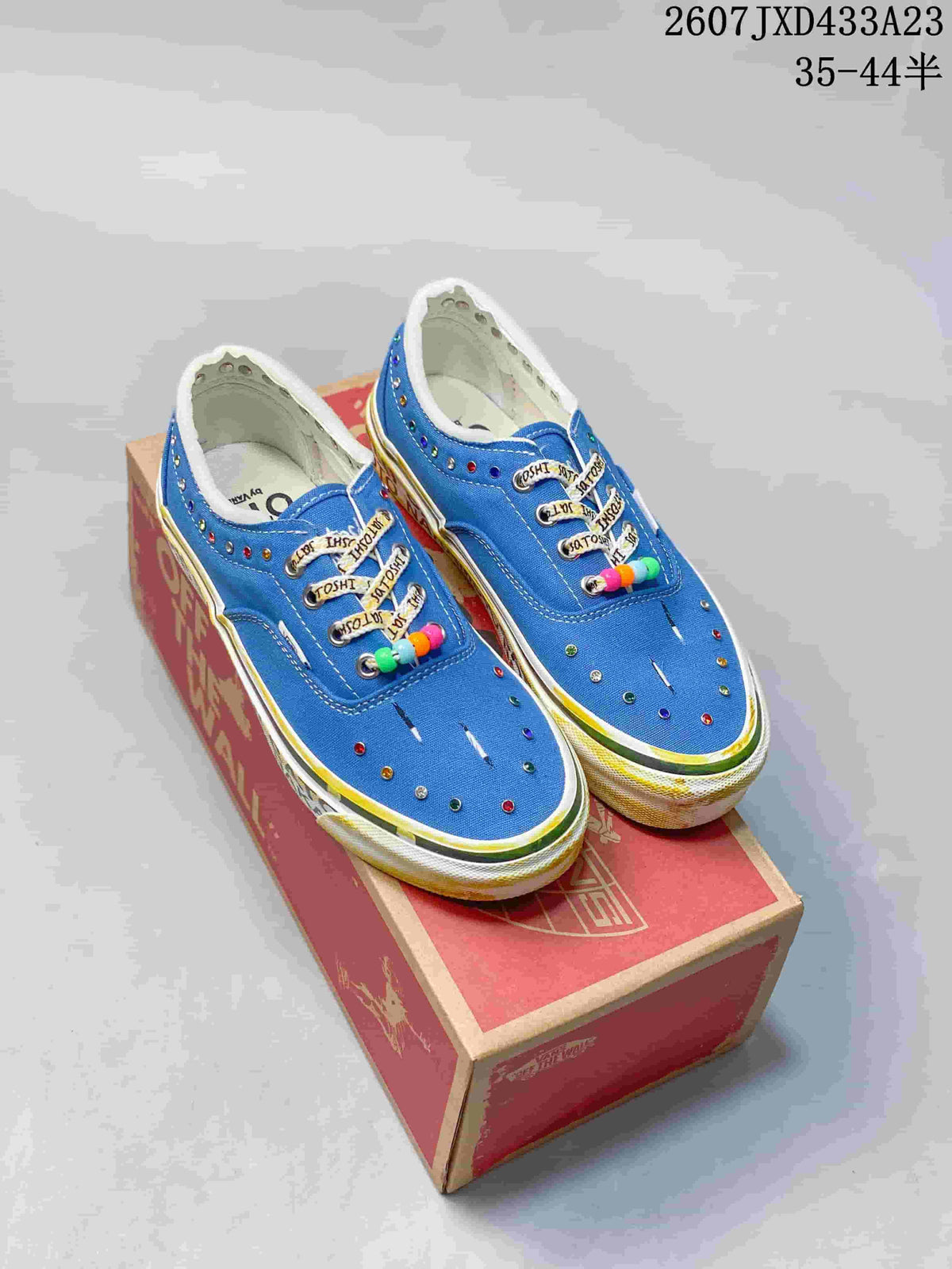 Vans OG Era LX Blue Canvas Sneakers 2607JXD433A23