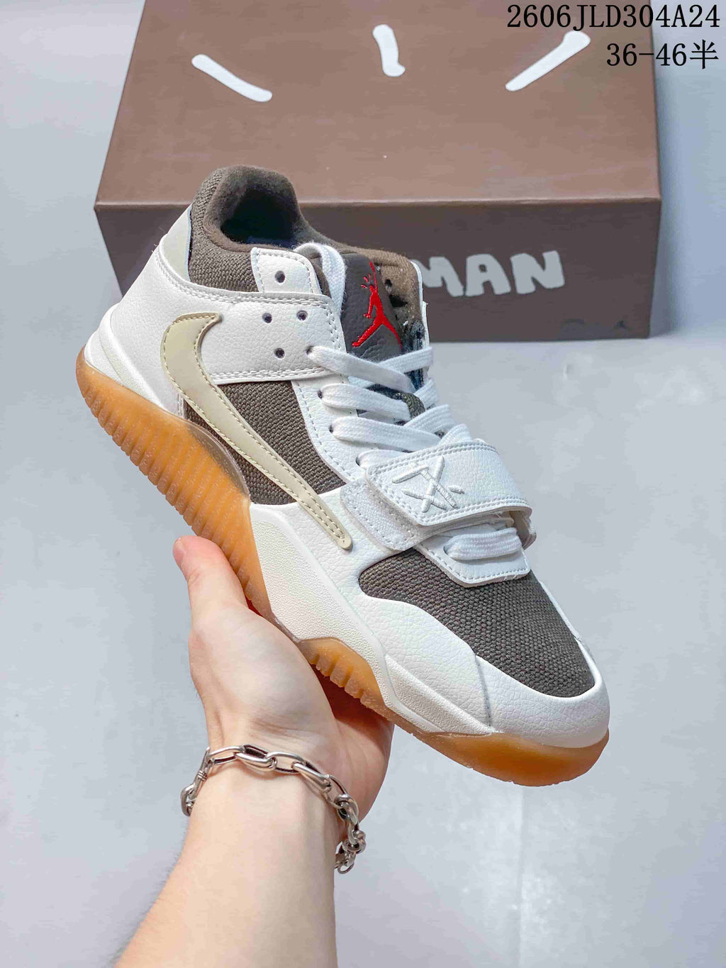Jordan Jumpman Jack Mocha Low-Top Sneakers