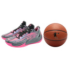 QIAODAN Venom Fangs 3.5 'Coal Gray Neon Pink'