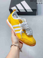 adidas JOG 2.0 Retro Low-Profile Sneakers with Ribbon Laces