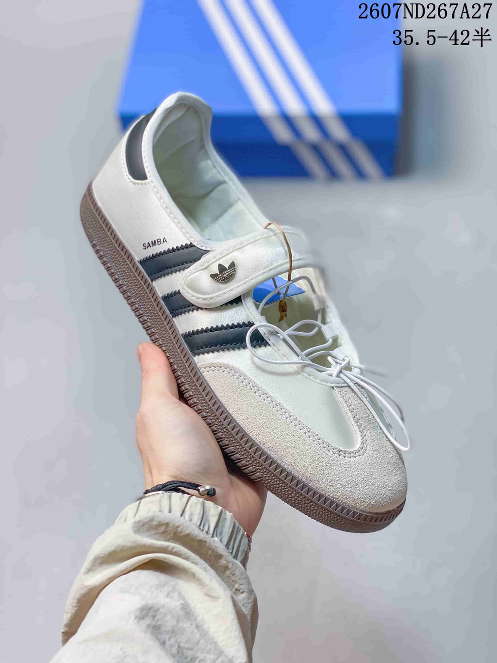 adidas Samba Jane Mary Jane Sneakers White
