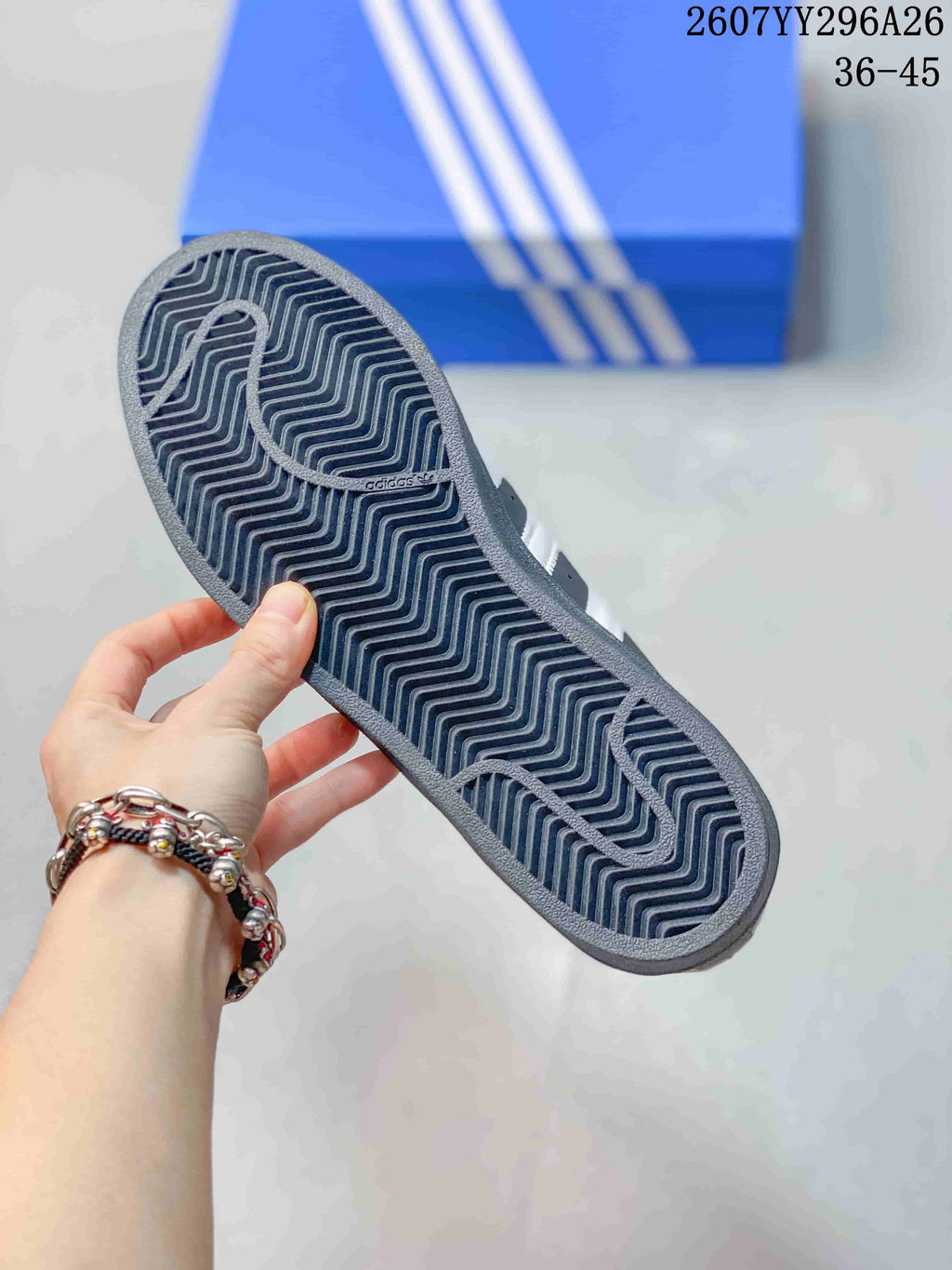 adidas Superstar Sneakers Black White 2607YY296A26
