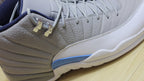 Air Jordan 12 GreyBlue High-Top Sneakers
