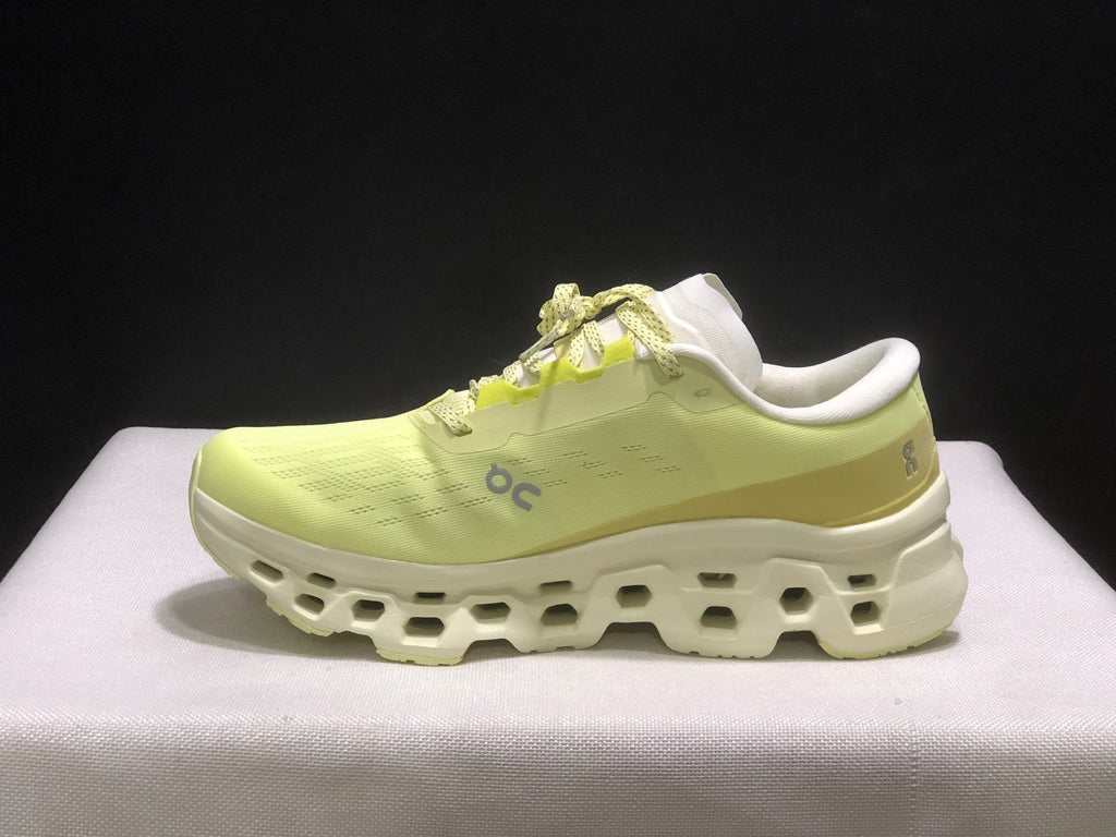 On Cloudmonster 3 Running Sneakers Light Yellow White