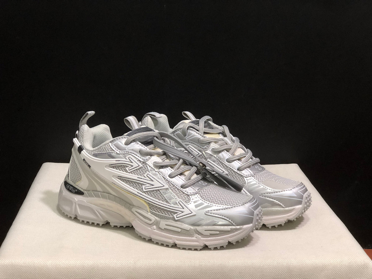 Off-White Be Right Back Sneakers White and Grey
