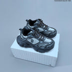 MLB Winner Chunky Low-Top Sneakers in Gray and White