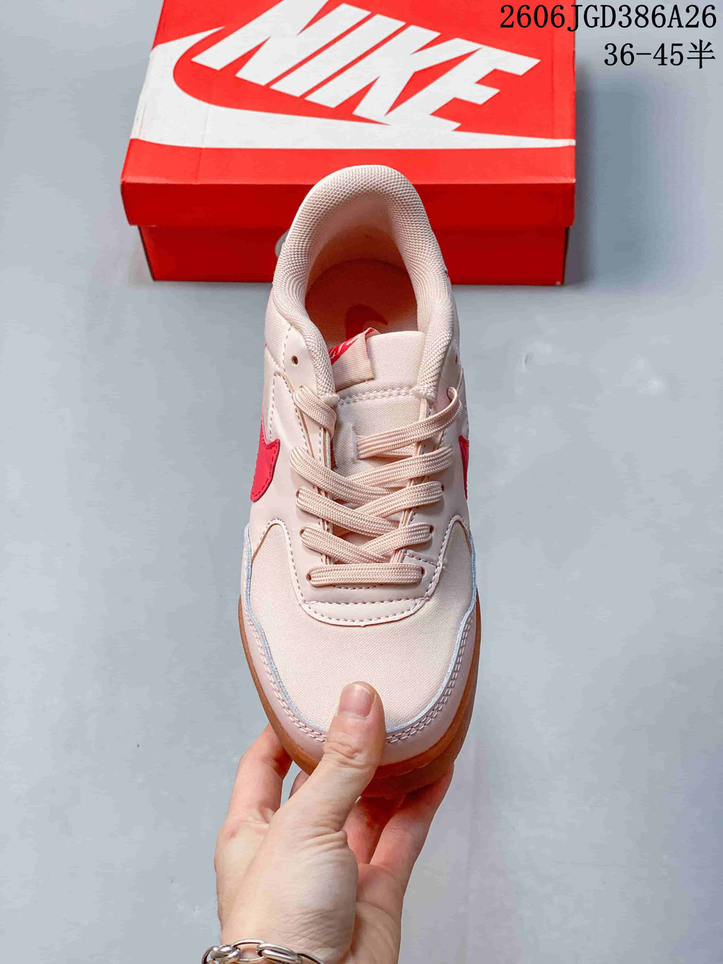Nike Terra Manta Suede Sneakers Pink Red Gum