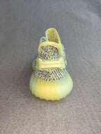 Yeezy 350 V2 Knit Sneakers in Lime Green and Mint