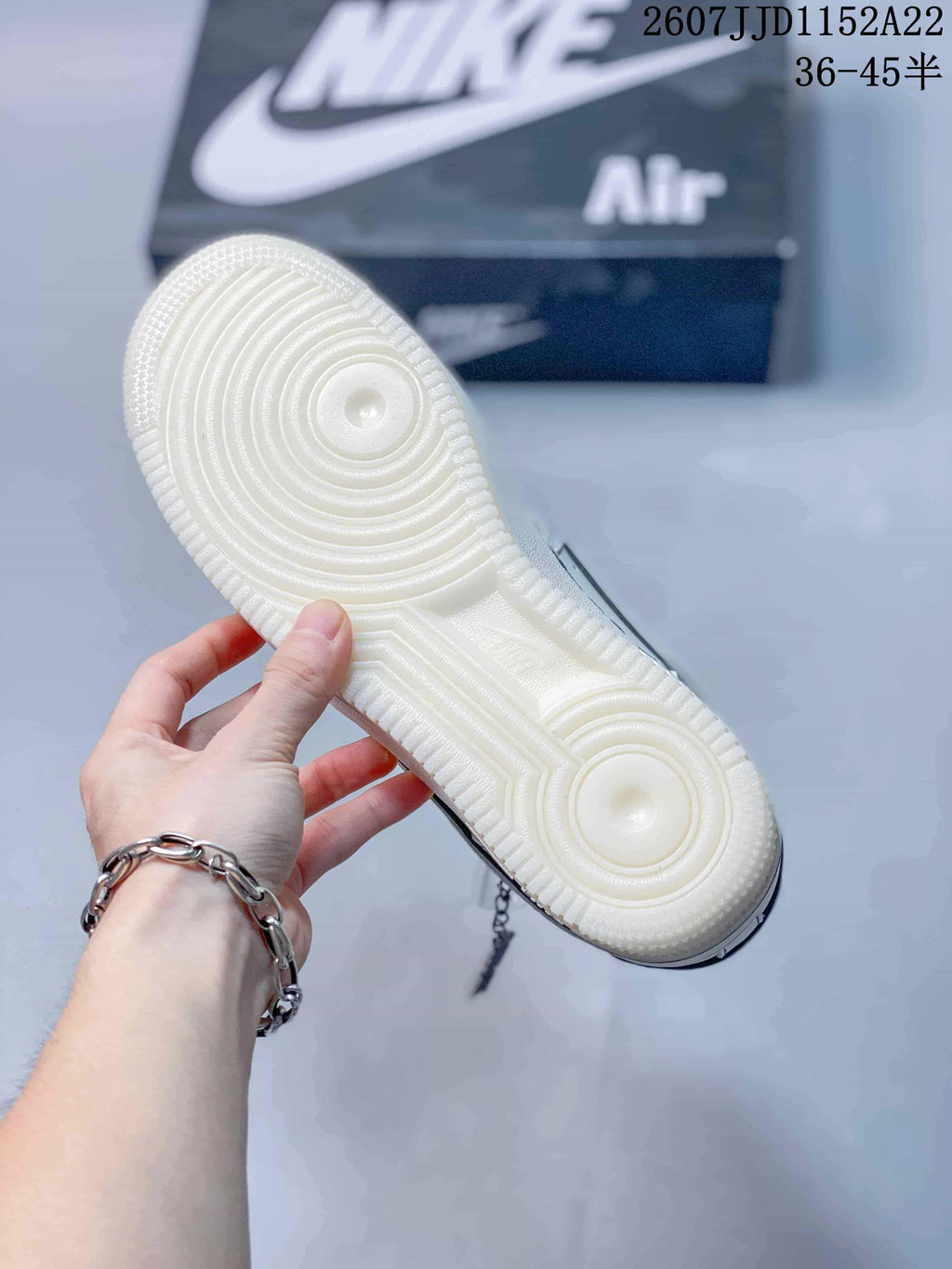 Nike Air Force 1 '07 Low Sneakers White Blue JJD1152A22