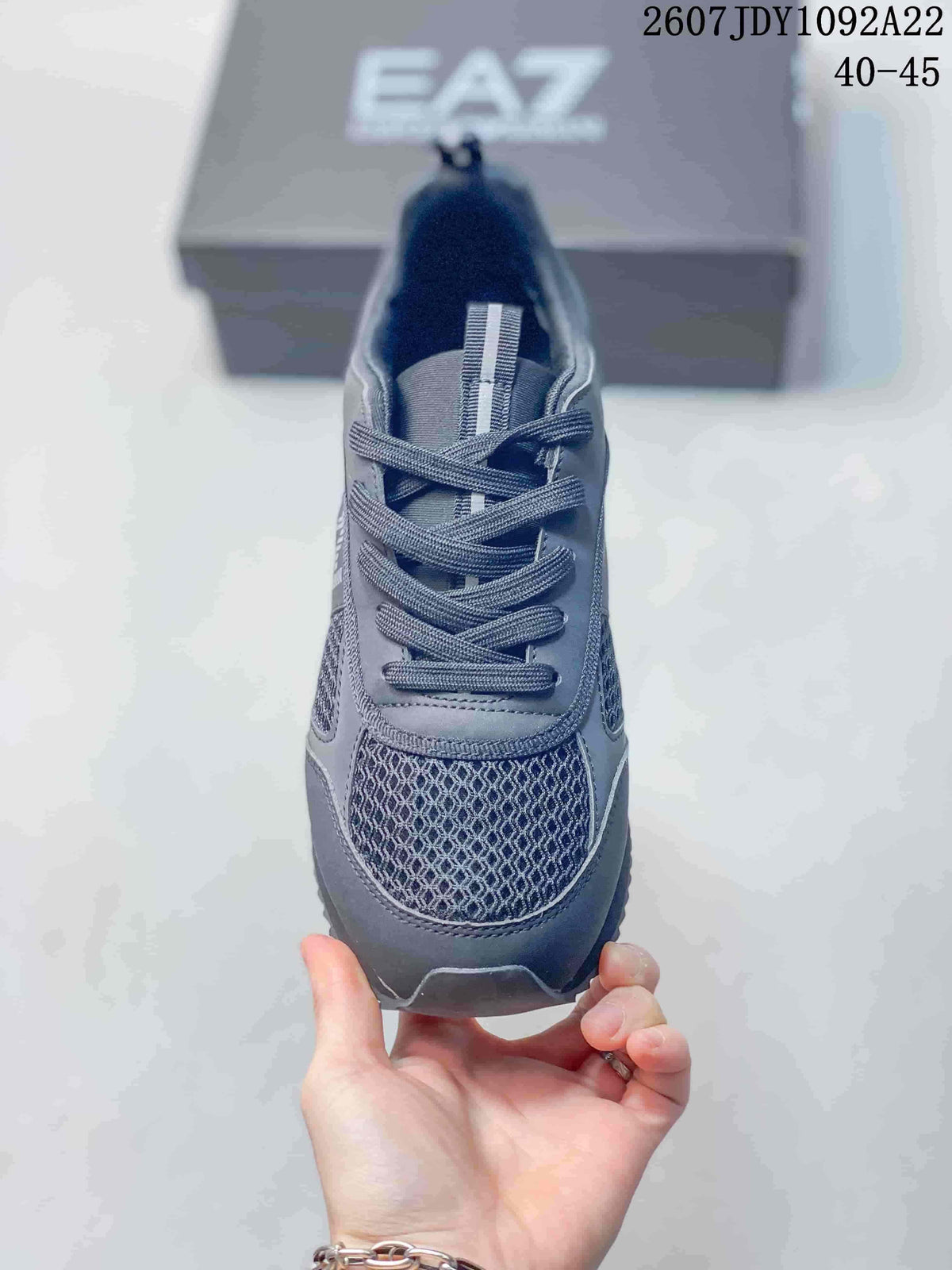 Emporio Armani EA7 Low-Top Sneakers Dark Gray JDY1092A22