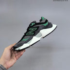 New Balance 9060 Sneakers in Charcoal and Green