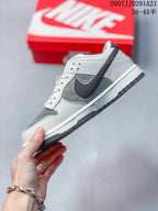 Nike SB Dunk Low Pro Sneakers White Grey 2607JJD291A21
