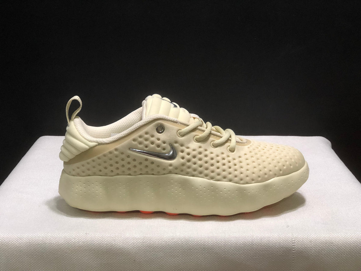 Nike Mind 002 Cream Training Sneakers Orange Accents
