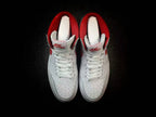 Nike Air Jordan 1 High White Red Sneakers
