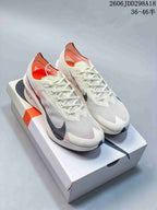 Nike ZoomX Vaporfly NEXT% 4 White Orange Running Shoes