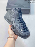 Nike Air Foamposite Pro High-Top Basketball Shoes, Gray