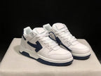 Off-White Out Of Office Low-Top Sneakers White and Navy