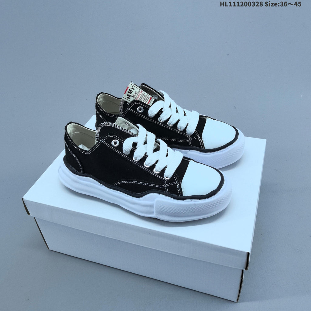 Maison MIHARA YASUHIRO Original Sole Canvas Low Sneakers