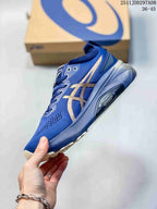 ASICS GEL-KAYANO 31 Blue Gold Running Shoes 2511JDD297A08