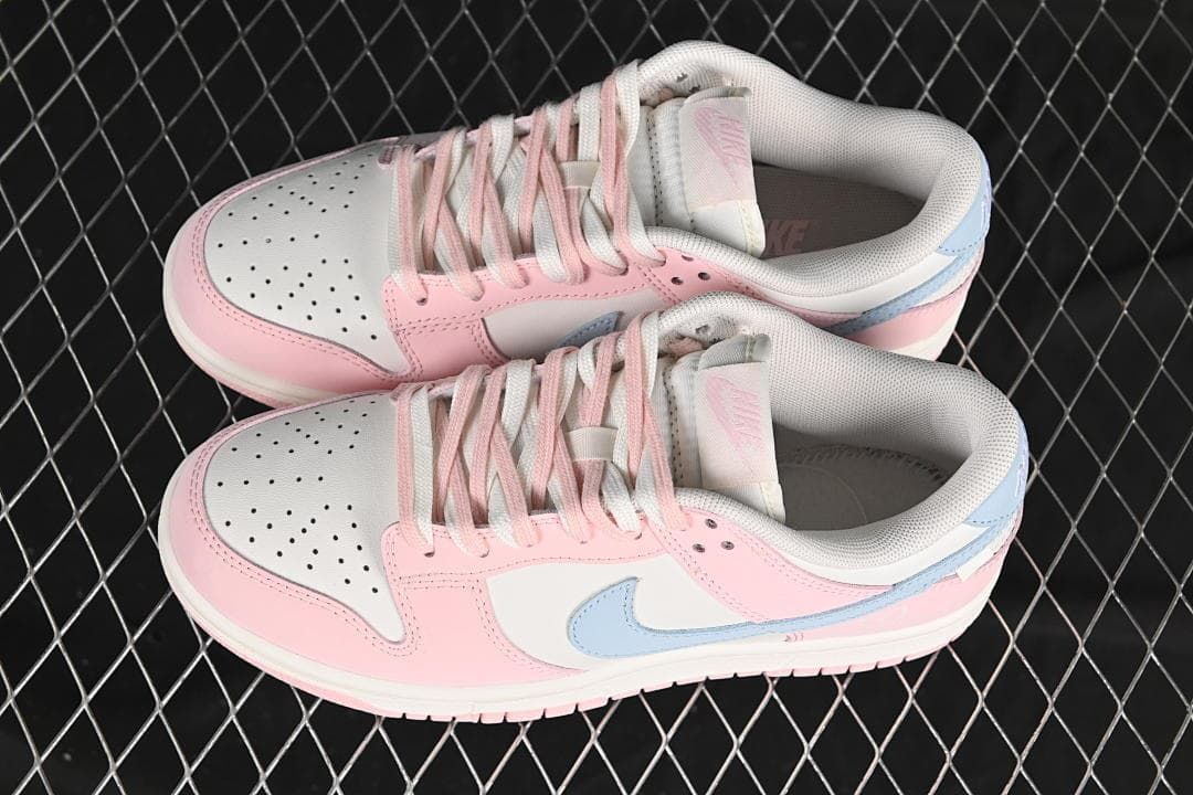 Nike SB Dunk Low Pink and Blue Sneakers