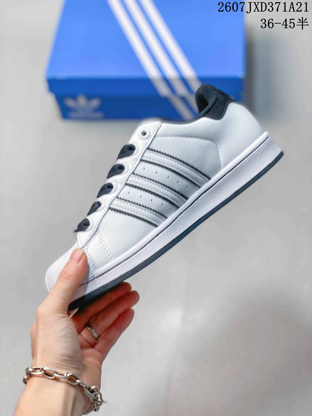 Adidas Superstar Supermodified Sneakers White Black