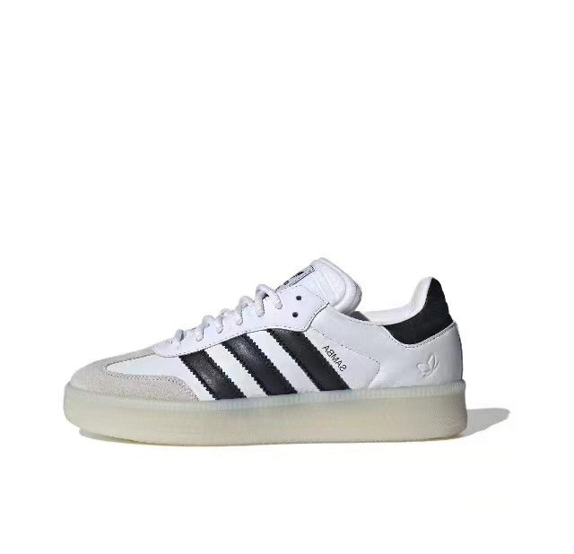 adidas Samba ADV White Black Platform Sneakers IH8643