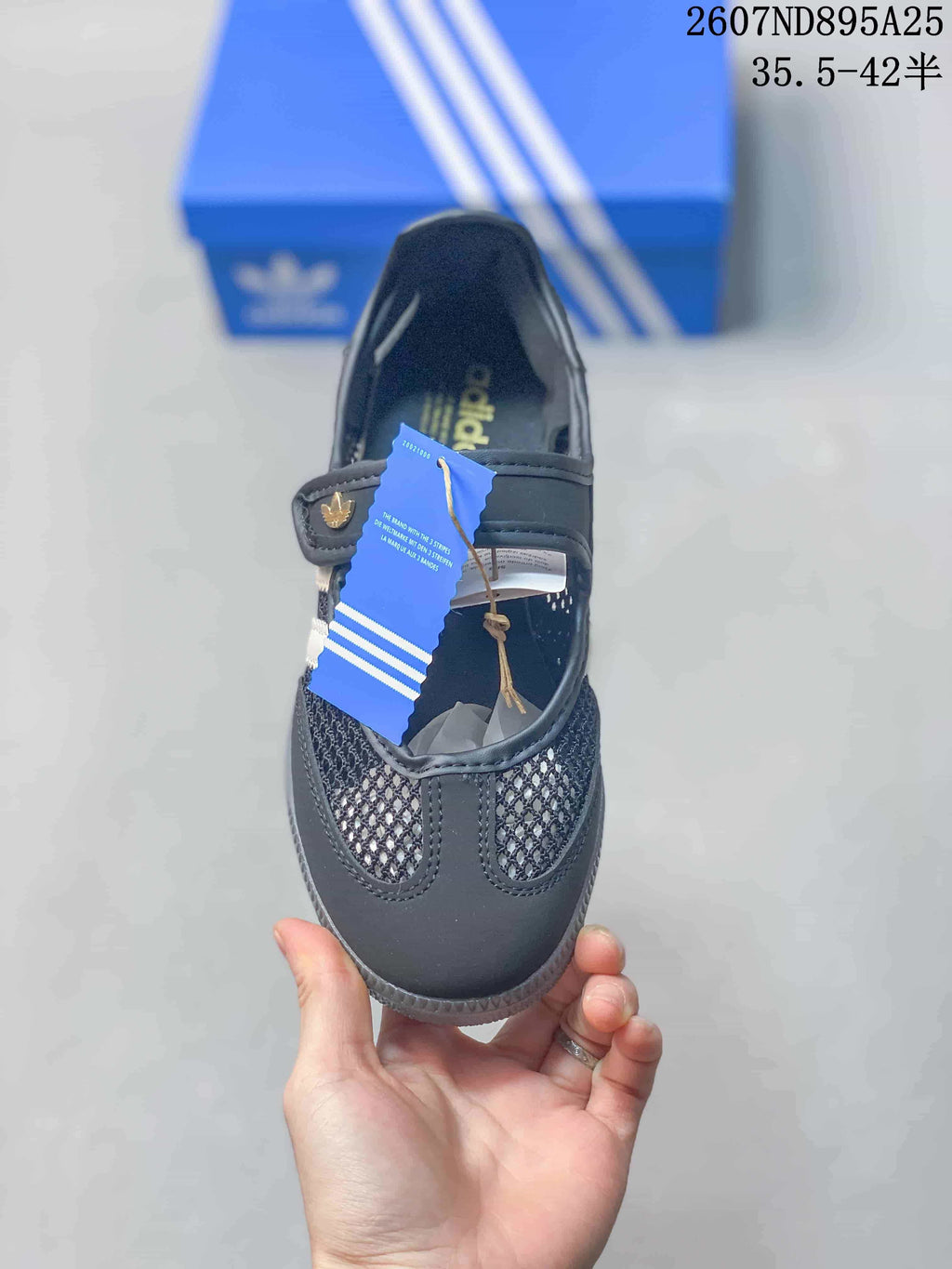 adidas Originals Samba Jane Black Mary Jane Sneakers
