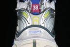 Balenciaga Runner 7.0 Sneakers in White, Blue and Yellow