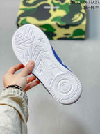 BAPE STA Low Blue and White Sneakers 712270RRU