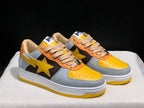 BAPE STA Low-Top Sneakers Grey Yellow
