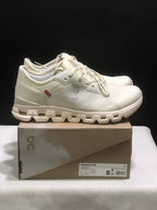 On Cloud X 4 AD Sneakers in Ghost and Dew