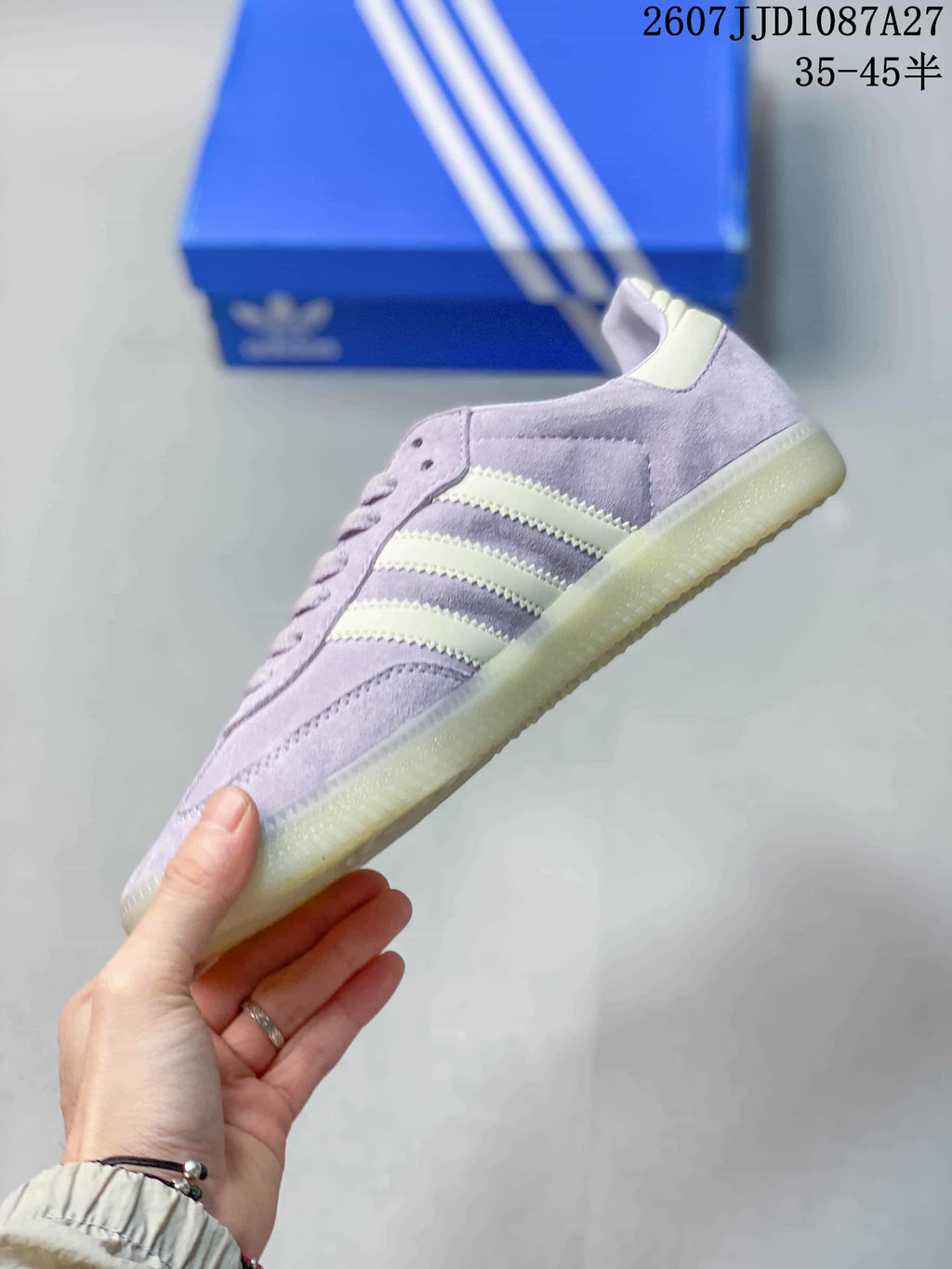 adidas Originals Samba ADV Lavender Low-Top Sneakers