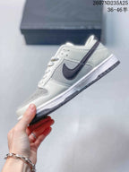 Nike SB Dunk Low Pro Sneakers White Grey 2607ND235A25
