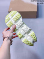 On Cloudmonster 3 Lime Green White Sneakers