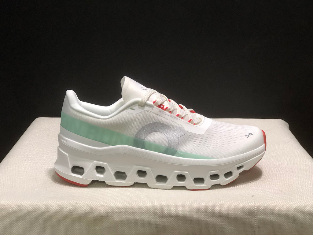 On Cloudmonster 1 Running Sneakers Ivory/Creek
