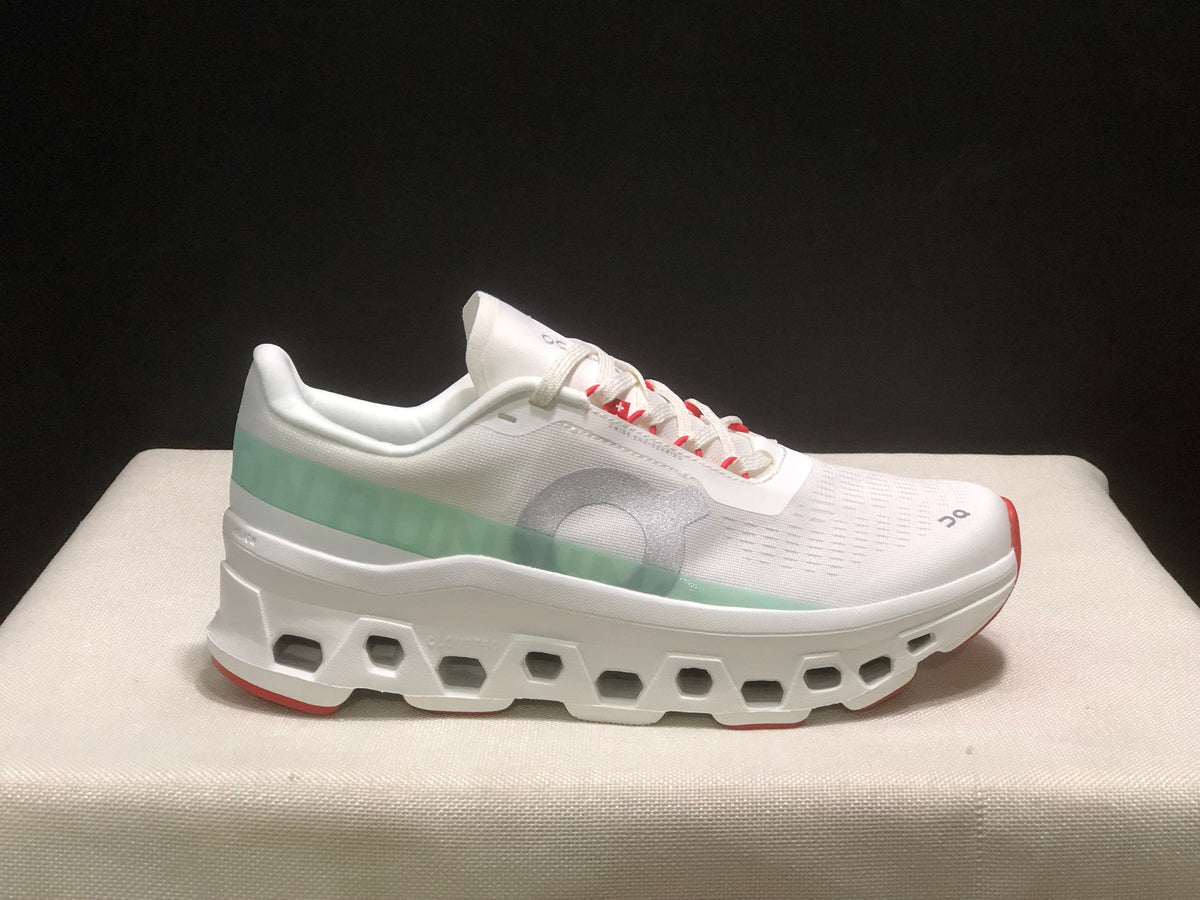 On Cloudmonster 1 Running Sneakers Ivory/Creek