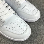 Air Jordan 1 Mid White Sneakers