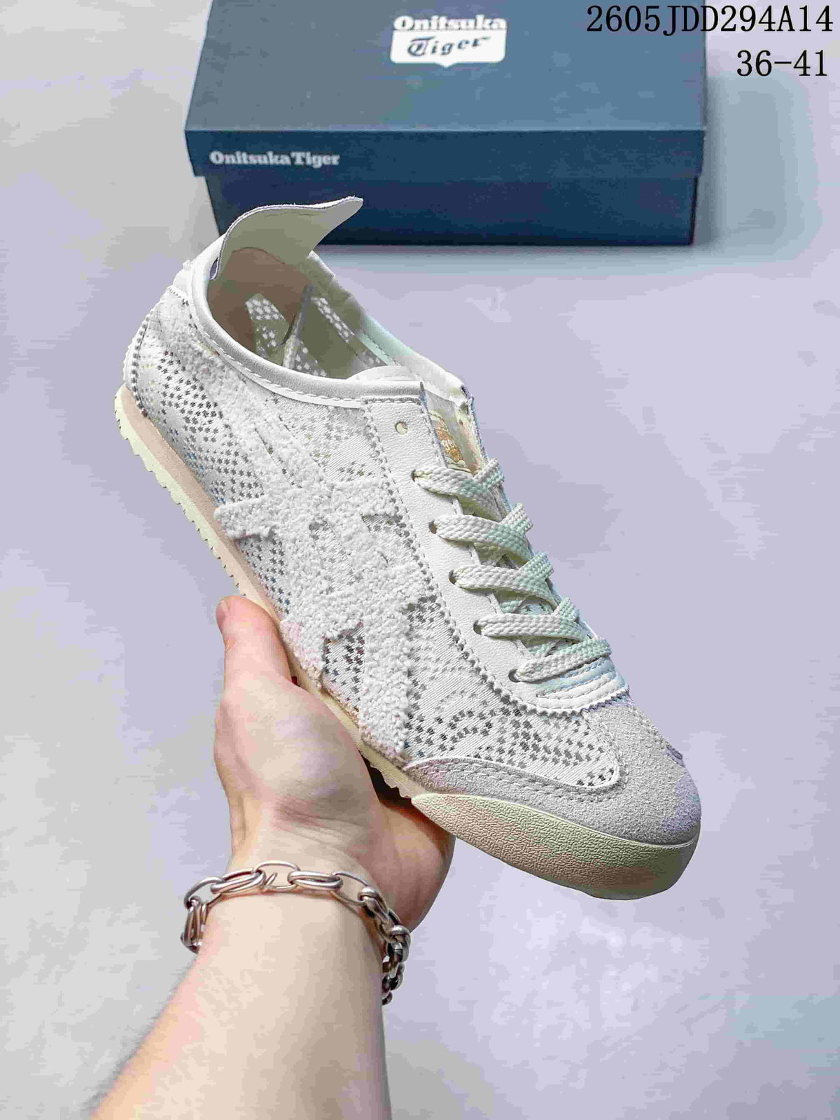 Onitsuka Tiger Mexico 66 Sneakers White Grey 2605 JDD294A14