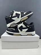 Off-White Out Of Office Low-Top Sneakers Black White OMAI89C99LEA0070110