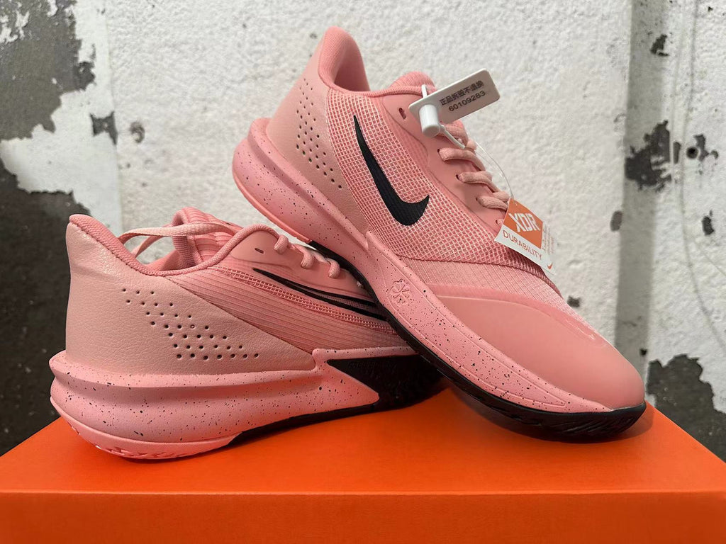 Nike Precision 7 Basketball Shoes in Pink and Black