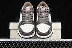 Nike Dunk Low Brown and White Sneakers