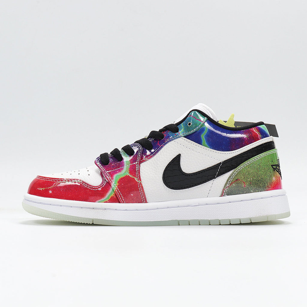 Jordan Air Jordan 1 Low Nebula Multicolor Sneakers CW7310-909