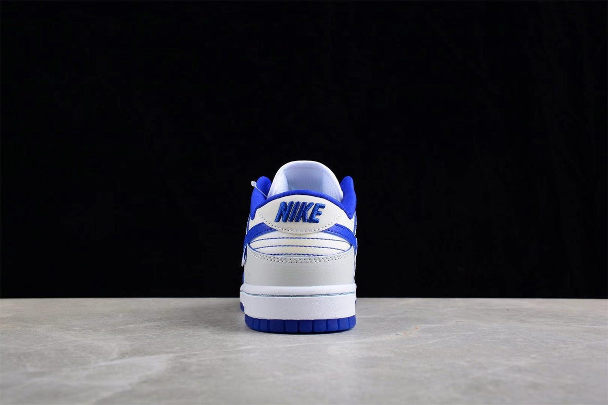 Nike SB FB1841-100 White Blue Low-Top Sneakers