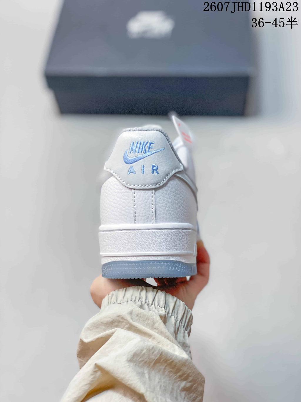Nike Air Force 1 ’07 Low White Blue Sneakers