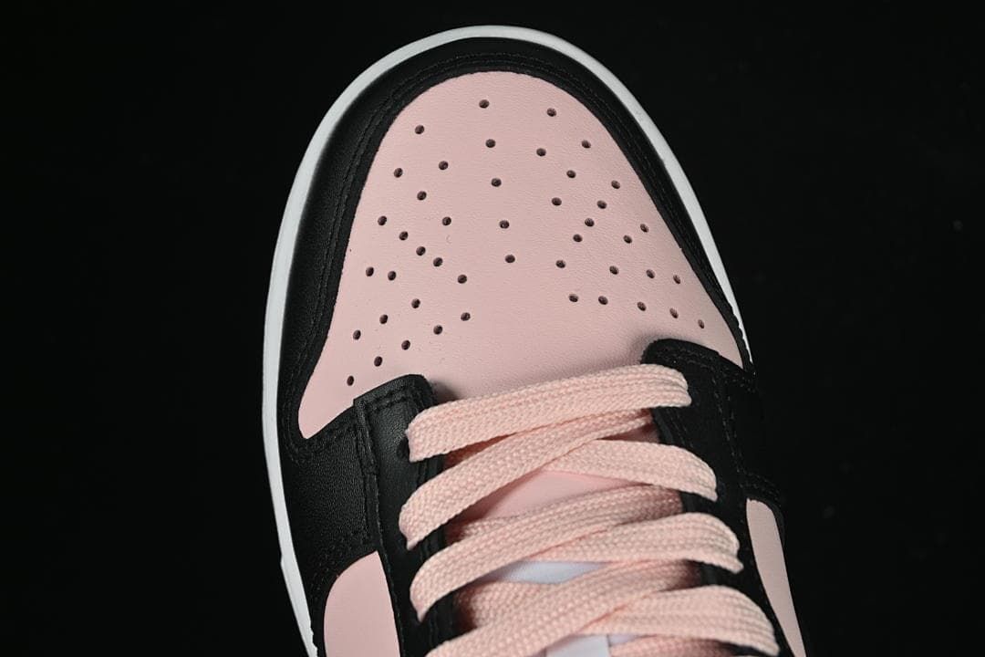 Nike Dunk Low GS Black and Pink CW1590-100 Sneakers