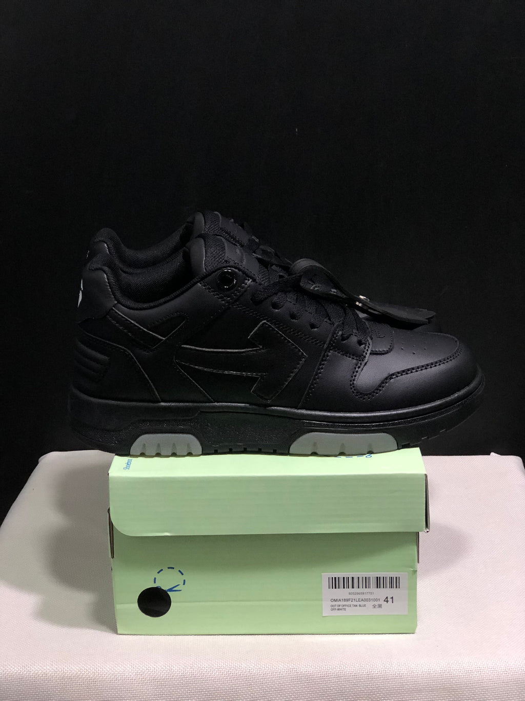 Off-White Out Of Office Low-Top Sneakers Black