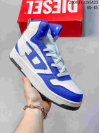 Diesel S-Ukiyo High-Top Sneakers White Blue Y03363