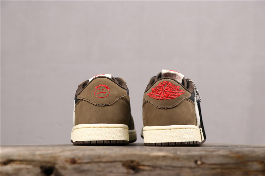 Jordan 1 Low OG TS SP Olive Black Sneakers CQ4277-001